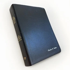 Moody Ryrie Study Bible NASB 1978 Black Leather Excellent - Bild 1 von 8