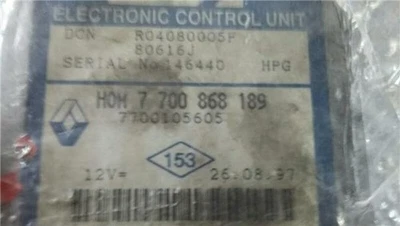 7700105605 centralina per RENAULT MEGANE I SCENIC (JA0) 1.9 D ALIZE 109856 - Immagine 1 di 2