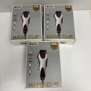 3 QTY Wahl Professional 5-Star Series Magic Clip Corded Clipper # 8451 - Picture 1 of 12