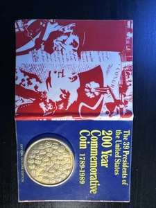 Gedenkmünze - 39 Präsidenten der Vereinigten Staaten 200 Jahre (1789-1989) - Bild 1 von 4