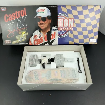 Autographed Action John Force 1/24 1998 Castrol/Gtx 7x Champ Ford Mustang Rare - Image 1 of 4