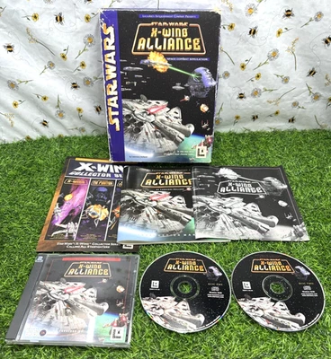 Star Wars X-Wing Alliance Big Box PC Space Combat Game Vintage 1999 Complete - Image 1 of 4