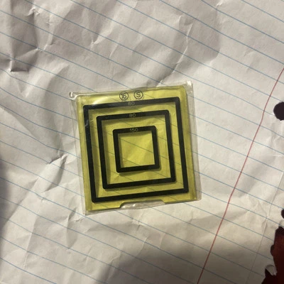 HASSELBLAD Sports Finder Mask S. V. F. Mask 16-S For 60/80/150mm Lenses New NOS - Image 1 of 3