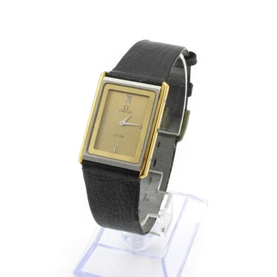 Винтажные женские кварцевые наручные часы Omega De Ville 1387 Tank 24 мм 5-7 дюймов #WB3598-1 - Изображение 1 из 4