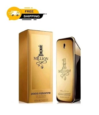 Paco Rabanne 1 Million 100ml Eau de Toilette Spray For Men New & Sealed not gen