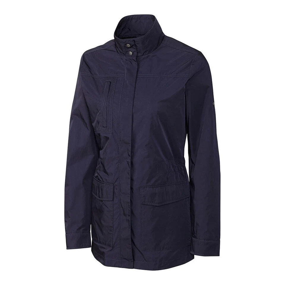 Chaqueta de campo Cutter & Buck $165 WeatherTec Birch Bay XL azul marino para dama Foto 1 de 1