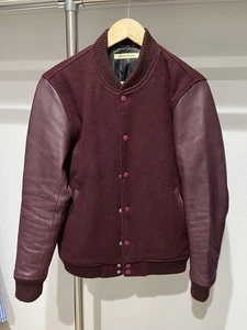 Journalstandard Leather Stadium Jumper L Size - Picture 1 of 6