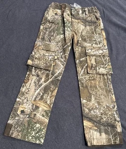 Boys Size Med. (8) Realtree Edge Camouflage Pants With Cargo Pockets. New No Tag - Picture 1 of 3