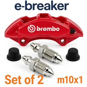 Brembo Brake Caliper Bleed Screw M10x1 10mm Hex Head Fits Multi Piston Callipers - Picture 1 of 20
