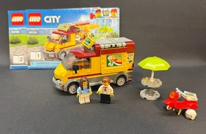 LEGO Pizza Van Completo con 2 MiniFiguras Van Scooter Mesa e Instrucciones #60150 - Imagen 1 de 10