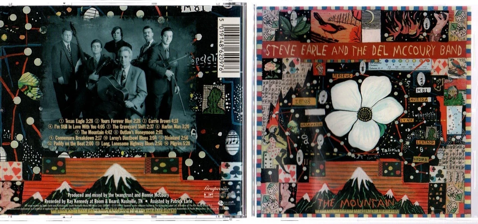 Steve Earle and the Del McCoury Band - Mountain (CD album 1999) Foto 1 de 1