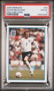 2006 Merlin's England 2006 45 David Beckham PSA 4 - Picture 1 of 2