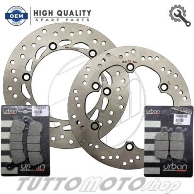 Kit dischi + pastiglie braking HONDA SH300 i Con e Senza Abs 2007-2014/ Ant-post - Immagine 1 di 4