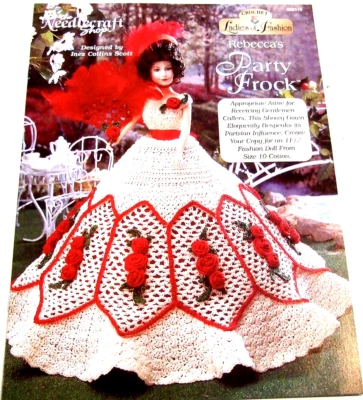 The Needlecraft Shop Crochet Ladies Of Fashion - Rebecca's Party Frock - Image 1 of 4