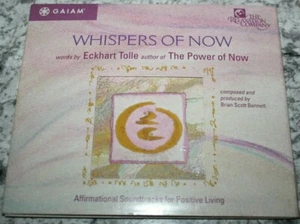 Whispers of Now New Age 1 Disc CD ECKHART TOLLE, BRIAN SCOTT BENNETT FREE SHIP - Imagen 1 de 4