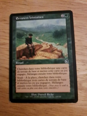 MTG - Far Wanderings - Torment - French Edition - Image 1 of 2