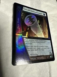 VS System: Bat-Signal - Foil 2004 1st Edition  Marvel DC - Picture 1 of 5