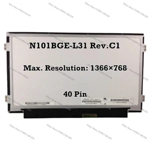 N101BGE-L31 Rev.C1 10.1" HD 1366×768 LCD LED Screen For HP Pavilion 10-e Series - Picture 1 of 1