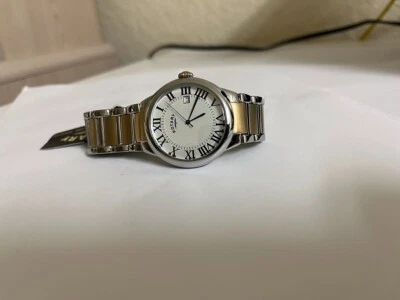 Reloj Hombre Rotary GB02528-01 Dos Tonos Acero Inoxidable Fecha a 3 Foto 1 de 4