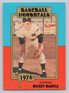 1980 Baseball Immortals #145 Mickey Mantle Hof NY Yankees Ex-Mt - Bild 1 von 12