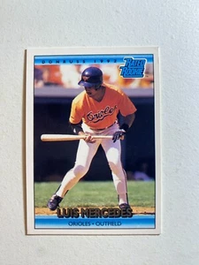 1991 DONRUSS #6 LUIS MERCEDES RATED ROOKIE NM-MT MLB BASEBALL CARD - Picture 1 of 2