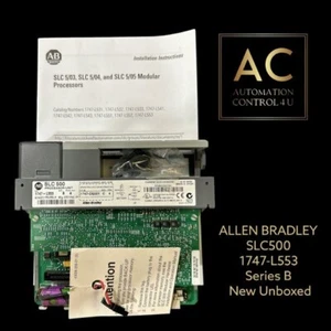 ALLEN BRADLEY SLC500 1747-L553 Series B - 64K Ethernet Prozessor - Bild 1 von 1