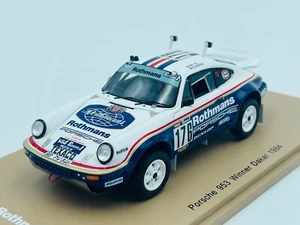 SPARK S4880 PORSCHE 953 n°176 Winner Dakar 1984 1.43 - Imagen 1 de 7