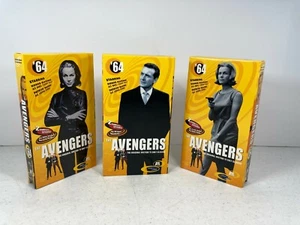Avengers '64 Vol 1 2 3 VHS 3 Tape Set A & E Home Video - Picture 1 of 11
