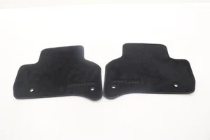 2017 - 2020 JAGUAR XE REAR INTERIOR FLOOR CARPET COVER LINER MAT SET OF 2 OEM - Foto 1 di 13