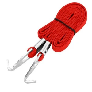 rot Spanngurt Spannband Gepäckspanner Gepäckband Für Fahrrad Gepäckträger - Bild 1 von 11