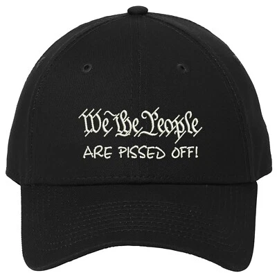 Бейсболки We The People Are Pissed Off New Era вышитые один размер подходят для всех - Изображение 1 из 4