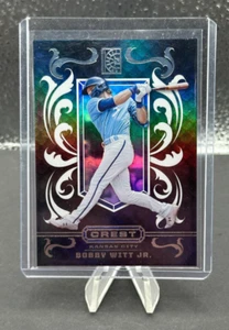 2022 Panini Capstone Crest Bobby Witt Jr #C-6 Rookie RC - Foto 1 di 2