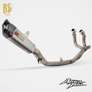 Titanium Full Exhaust for Honda Africa Twin CRF1100L (2020–2025) - Picture 1 of 6