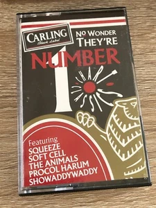 Carling Black Label Promo No Wonder They're Number 1 Audio Tape Cassette - Picture 1 of 3