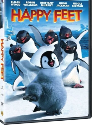 Happy Feet DVD ** Full Screen DISC ONLY ** Good - Robin Williams - Imagem 1 de 3