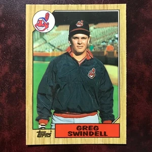 1987 Topps TIFFANY Set GREG SWINDELL ROOKIE #319 INDIANS ** MINT ** HIGH GRADE * - Picture 1 of 2