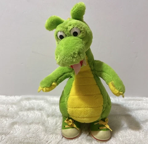 DUDLEY THE DRAGON 1994 PLUSH STUFFED ANIMAL vintage vtg 90s dragontales Cover