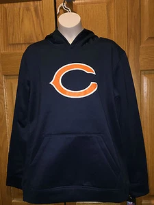 NWT NFL TEAM APPAREL CHICAGO BEARS Boys/Girls Hoodie Sweatshirt, Style K-182FPN - Picture 1 of 3