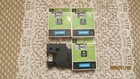 New Lot Of 4 Dymo D 1  45010 Label Cassettes 12mm x 7 mm 23