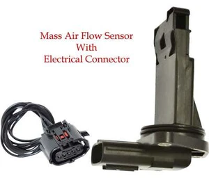 Mass Air Flow Sensor & Connector For Mazda CX-3 CX5 CX9 MX5 Miata 3 6 2012-2023 - Picture 1 of 7