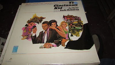 THE CINCINNATI KID SOUNDTRACK MGM LP E-4313 *SEALED* LALO SCHIFRIN RAY CHARLES - Image 1 of 2