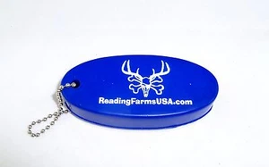 ReadingFarmsUSA.com BLUE Boat boating floating key chain marine float keychain 2 - Picture 1 of 2