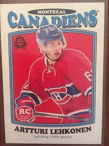 2016-17 UD Hockey Series 2 Opee Chee Marquee RC Artturi Lehkonen #677