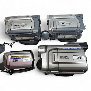 4x JVC Camcorders MiniDV Video Camera Job Lot - GR-D826 GR-DVL20 GR-D21 GR-D21 - Picture 1 of 6