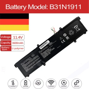 B31N1911 C31N1911 Akku für Asus X413F R438 M413D 433FA X421J Battery - Bild 1 von 6