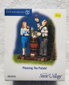 NOB Department 56 55232 Snow Village "Pleasing The Gaume!" Neu im Karton - Bild 1 von 6