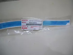 TOYOTA CAMRY 12 13 14 SERV PROTECTOR CUARTO PANEL RR lLH NUEVO OEM - Imagen 1 de 1