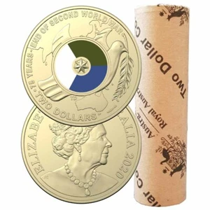 Australia 2020 $2 Coloured Coin Mint Roll Mintage: 5000 - Picture 1 of 1