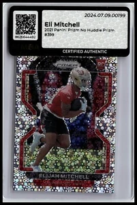 2021 Panini Prizm - Rookie #399 Elijah Mitchell (RC) No Huddle Silver 49ers MBA - Picture 1 of 2