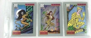 Tarjetas coleccionables DC COMICS 1992 HERO Heritage Cheetah Edad de Oro de Plata Moderna - Imagen 1 de 2